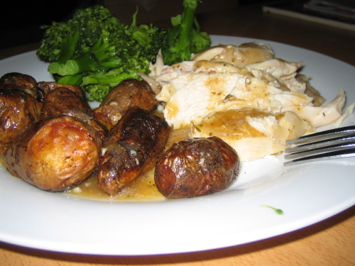 Chicken, Potatoes & Broccoli